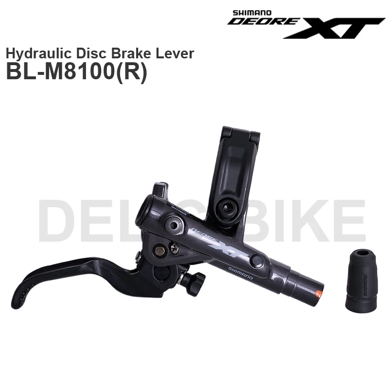 Фото Гидравлический дисковый тормоз SHIMANO DEORE XT M8100 BL-M8100, оригинальные детали тормозного рычага №3