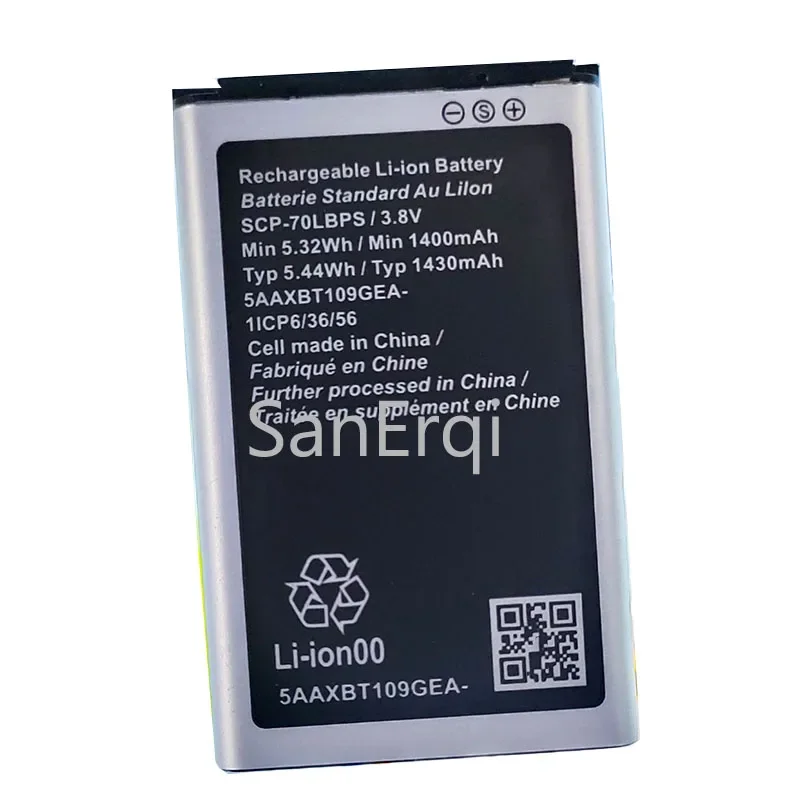 SCP-70LBPS аккумулятор для телефона Kyocera Cadence S2720, новый литий-ионный аккумулятор, замена 3,8 В, 1430 мАч, SCP-70LBPS