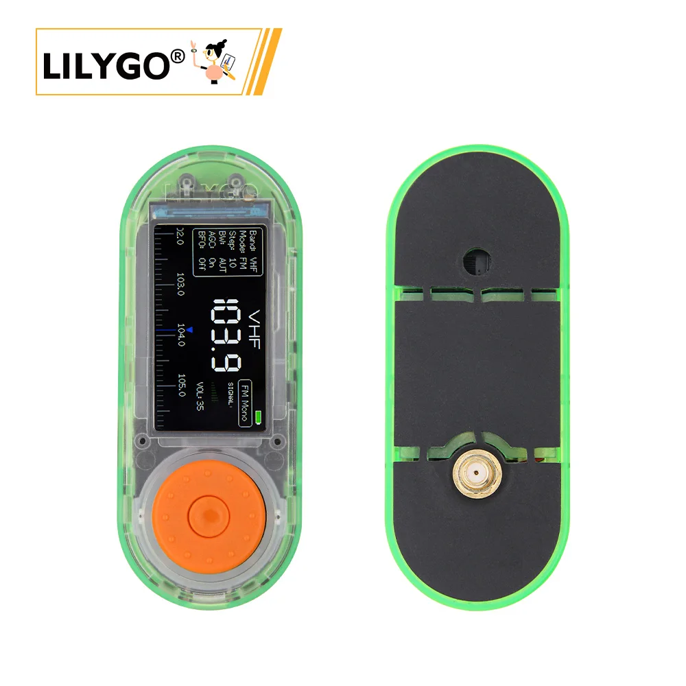 LILYGO ®   T-Embed SI4732 ESP32-S3 Плата радиоприемника AM/FM/SW/LW DSP Поворотный энкодер TFT-экран Микрофон Аудио TF-карта с питанием от батареи