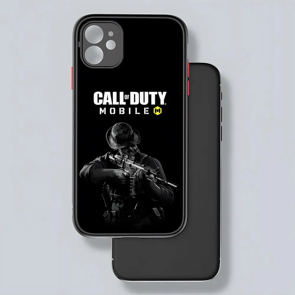 Фото Чехол для телефона Game Call Of Duty, матовый, прозрачный, для 16, 15, iPhone 12, 11, 13 Pro Max X XR 8 Plus, задняя крышка №5
