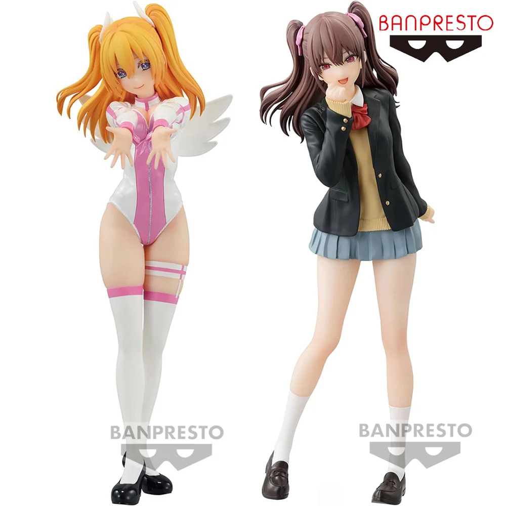 Banpresto блестящие гламуры 2,5 градусов, модель Tachibana Mikari Amano Ririsa, игрушки, Аниме фигурки, подарок для фанатов, детей