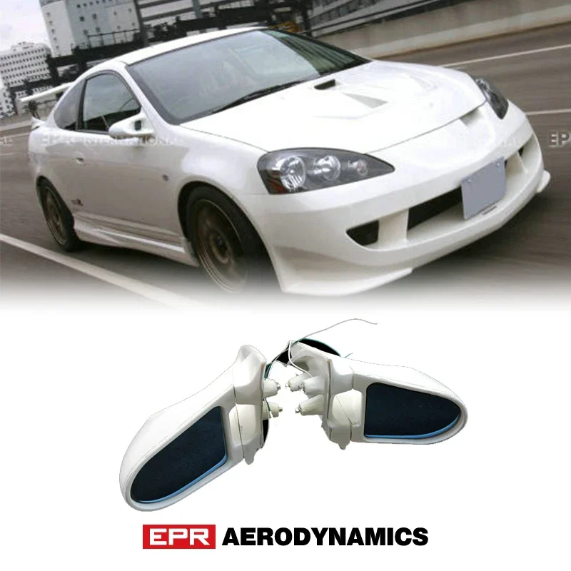 Для Honda 02-06 Integra DC5 Acura RSX Aero Зеркало Ganador Стиль FRP Заднее аэрозеркало Замена автомобиля с правым рулем