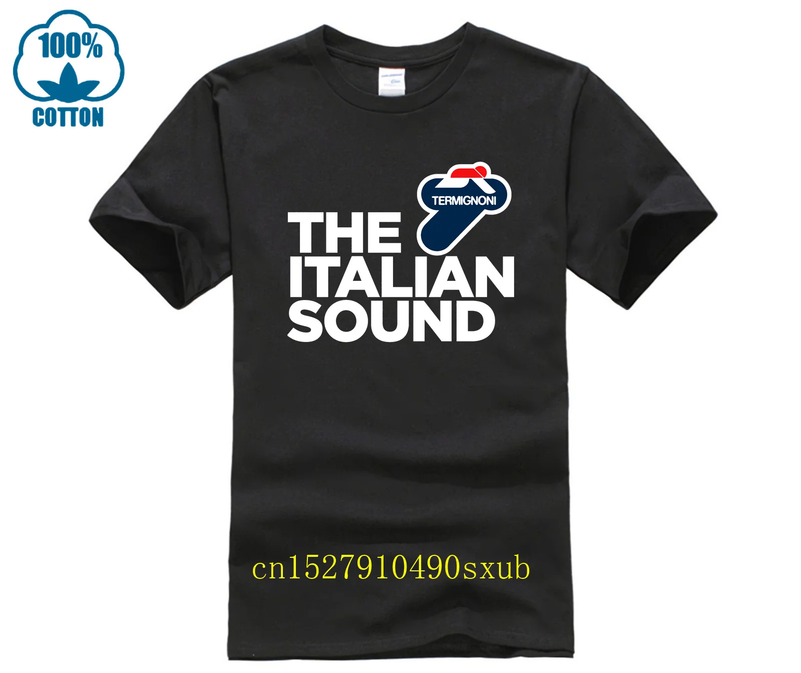 Крутая мужская футболка THE ITALIAN SOUND Termignoni с круглым вырезом