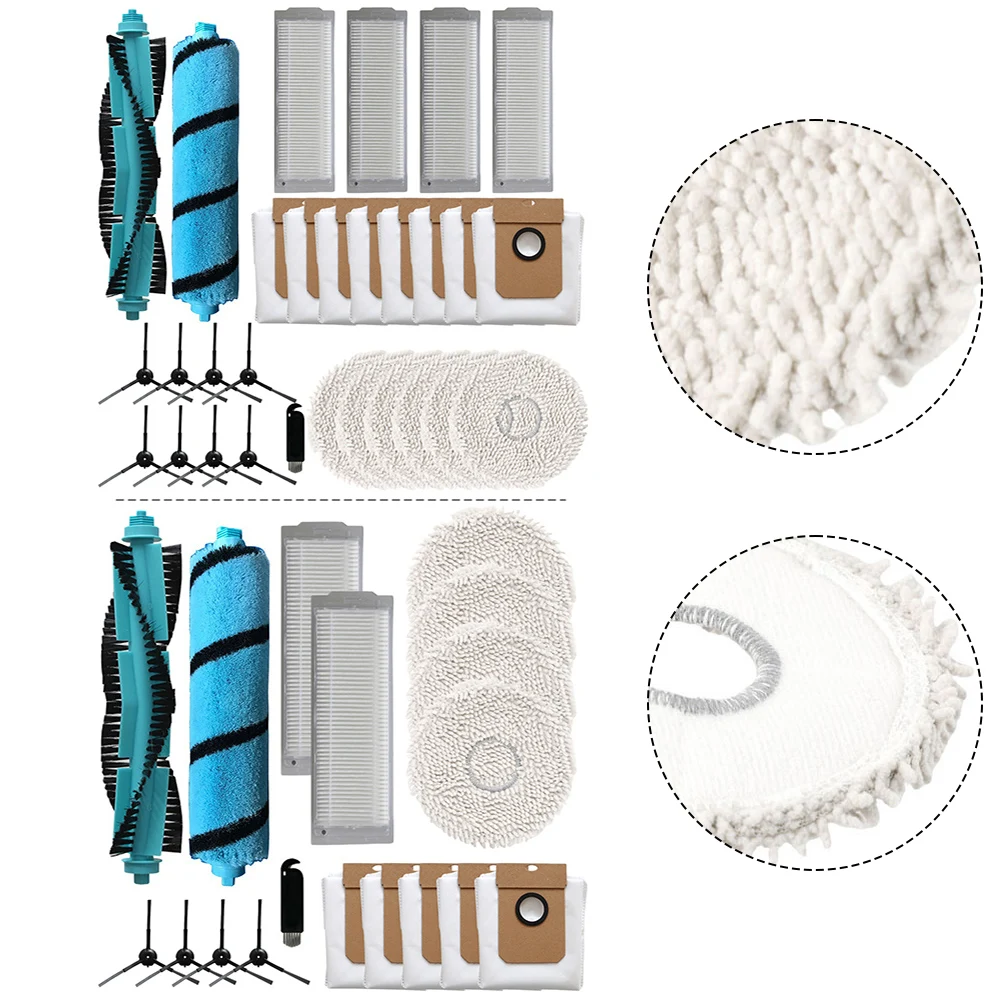Main Side Brushes Filter Mop Dust Bags Kit For Cecotec For Conga 11090 Home Cleaning Vacuum Cleaner Replacement Accessories (art.: 3920ca2779eb7) - 3920ca2779eb7