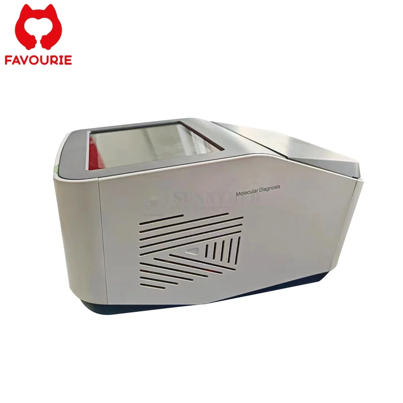 FAVOURIE SY-W7000 Ветеринарный ПЦР-машина реального времени для тестирования ДНК Компактная и автоматическая лаборатория ПЦР для домашних животных Забота о здоровье