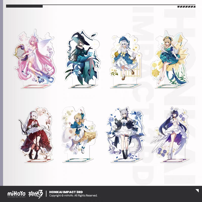 Официальная серия miHoYo Honkai Impact 3 Fanglin Dream Ballad, акриловая серия LiPai Elysia Kiana Bronya Mei Theresa, подарки для косплея, аниме