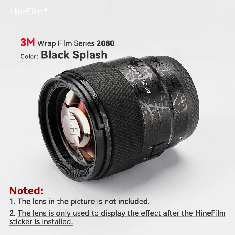 Фото Hinefilm Skin для SAMYANG AF 85mm F1.8 P FE Mount Lens Sticker AF85 F1.8 Wrap Cover для Samyang AF85F1.8 P Защитная кожа для объектива №3
