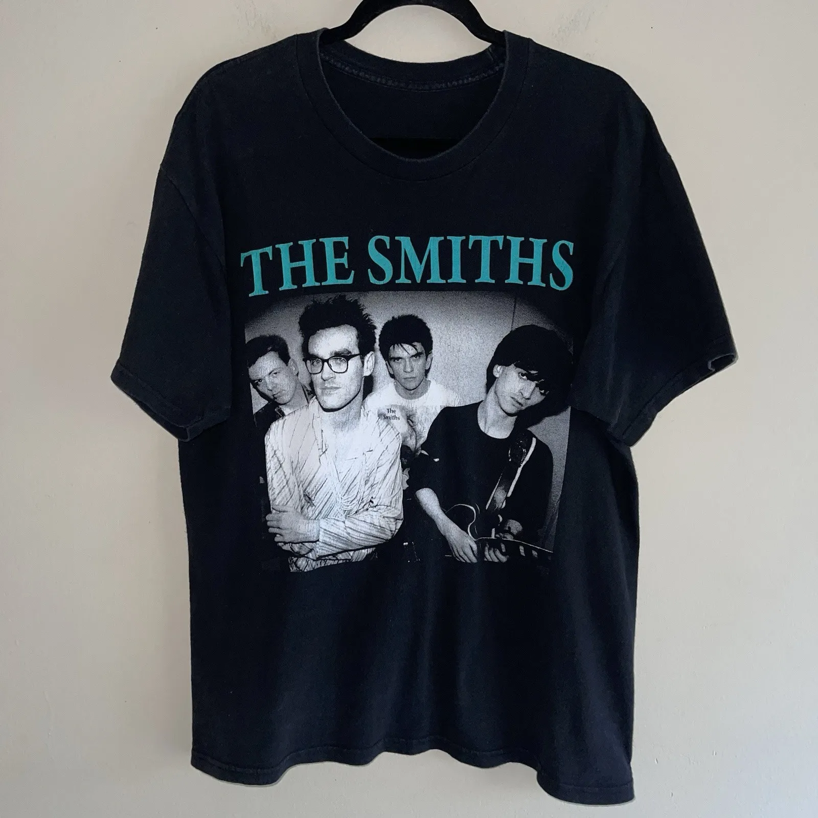 The Smiths Morrissey Винтажная футболка унисекс L Топ Концертный тур Музыкальная группа Мужской топ Футболки с короткими рукавами Мужская одежда Бренды