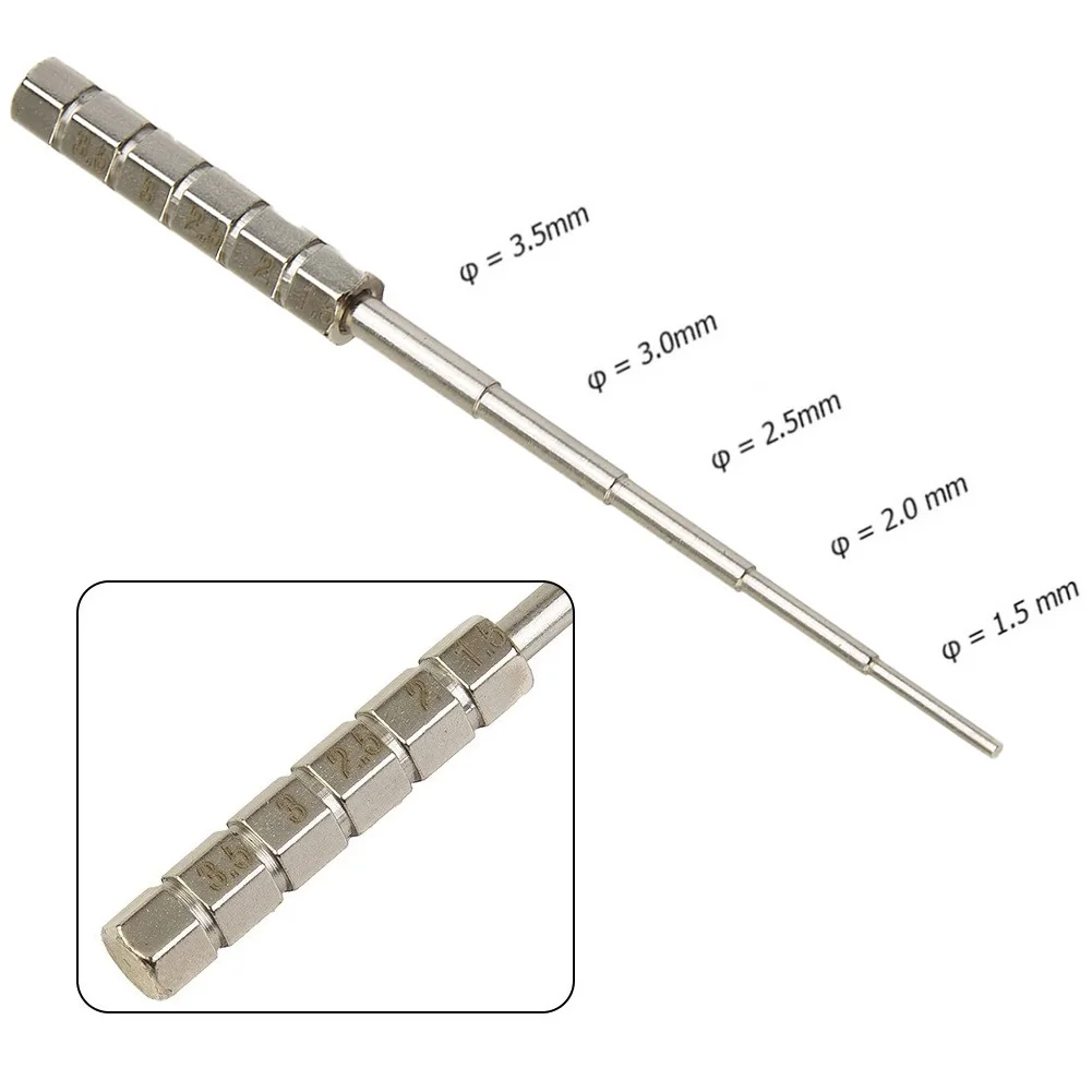 Намотка катушки Jig провод 1,5 мм-3,5 мм аксессуары Jigs оберточная ручка Prebuilt RDA распылитель катушка инструмент из нержавеющей стали