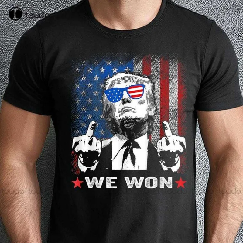 TRUMP We Won  Trump 47th President  Funny Donald Trump Designs Winning Election  President Inauguration 47