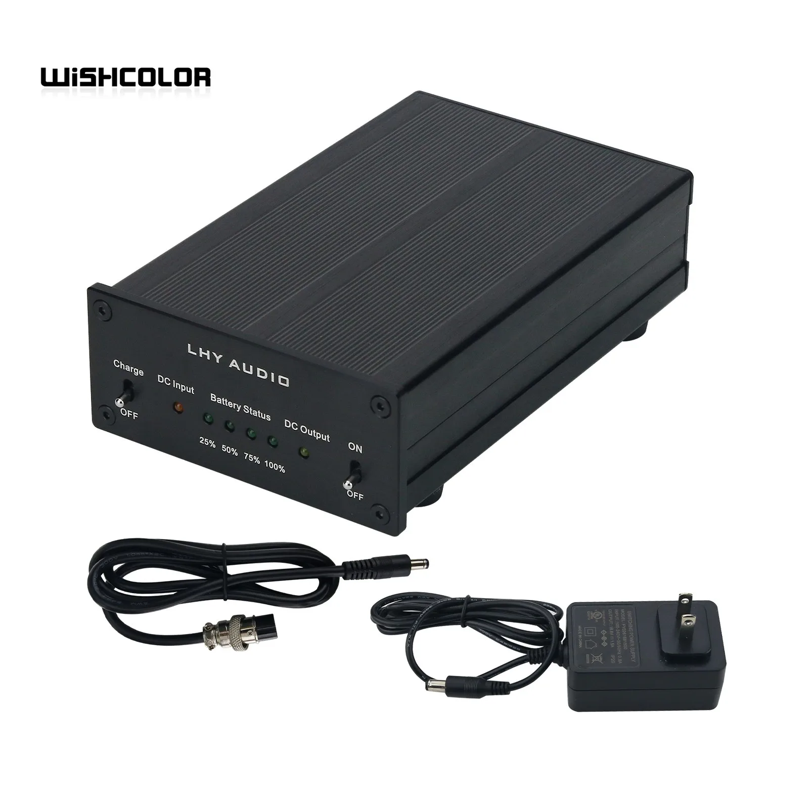 Wishcolor LHY Audio Black UIP Высококачественный аудиогальванический изолятор USB2.0 ADuM4165 Высокоскоростной 480M аудиоочиститель OCXO Вход часов