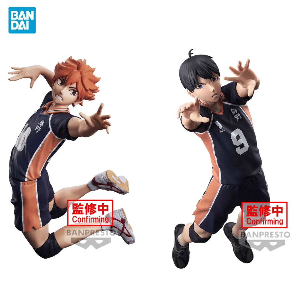 Оригинальный бандай баното хайкиу! Фигурка героя из аниме Tobio Kageyama Shoyo Hinata, ПВХ модель, подарок на Рождество и день рождения