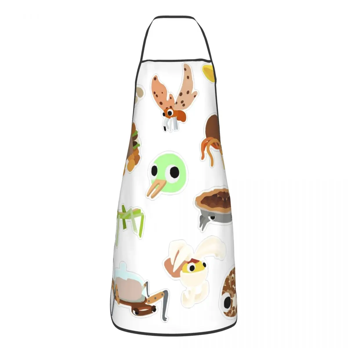 Фартуки The Isle Of BIGsnax Bugsnax Pack, фартуки для шеф-повара, кулинарии, кухни, водонепроницаемый нагрудник, кухонный сарафан для уборки для женщин и мужчин