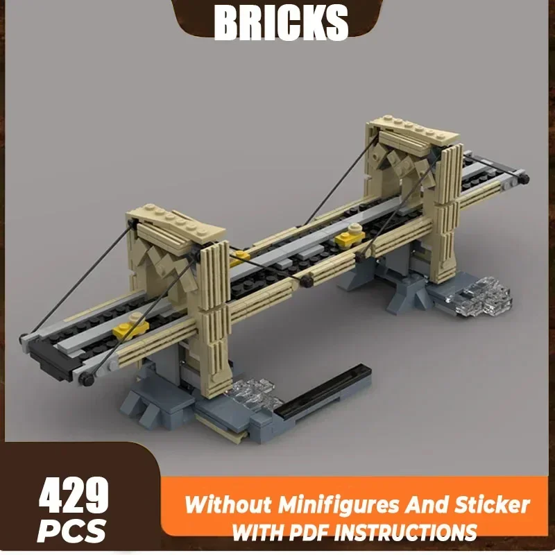 Модель New York Street View Moc Building Bricks Brooklyn Bridge Technology Модульные блоки Подарки Рождественские игрушки Наборы для самостоятельной сборки