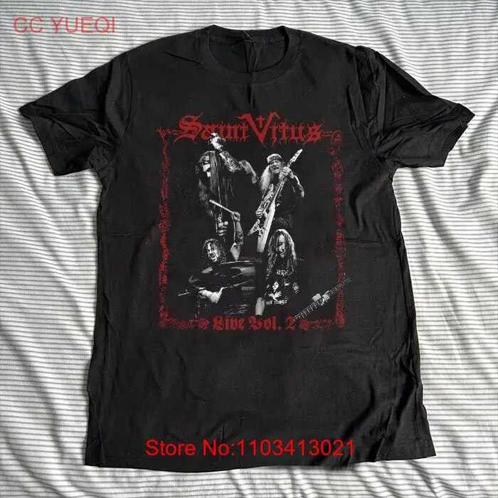 Новый подарок группы Saint Vitus для фанатов, рубашка унисекс S-5XL CR213