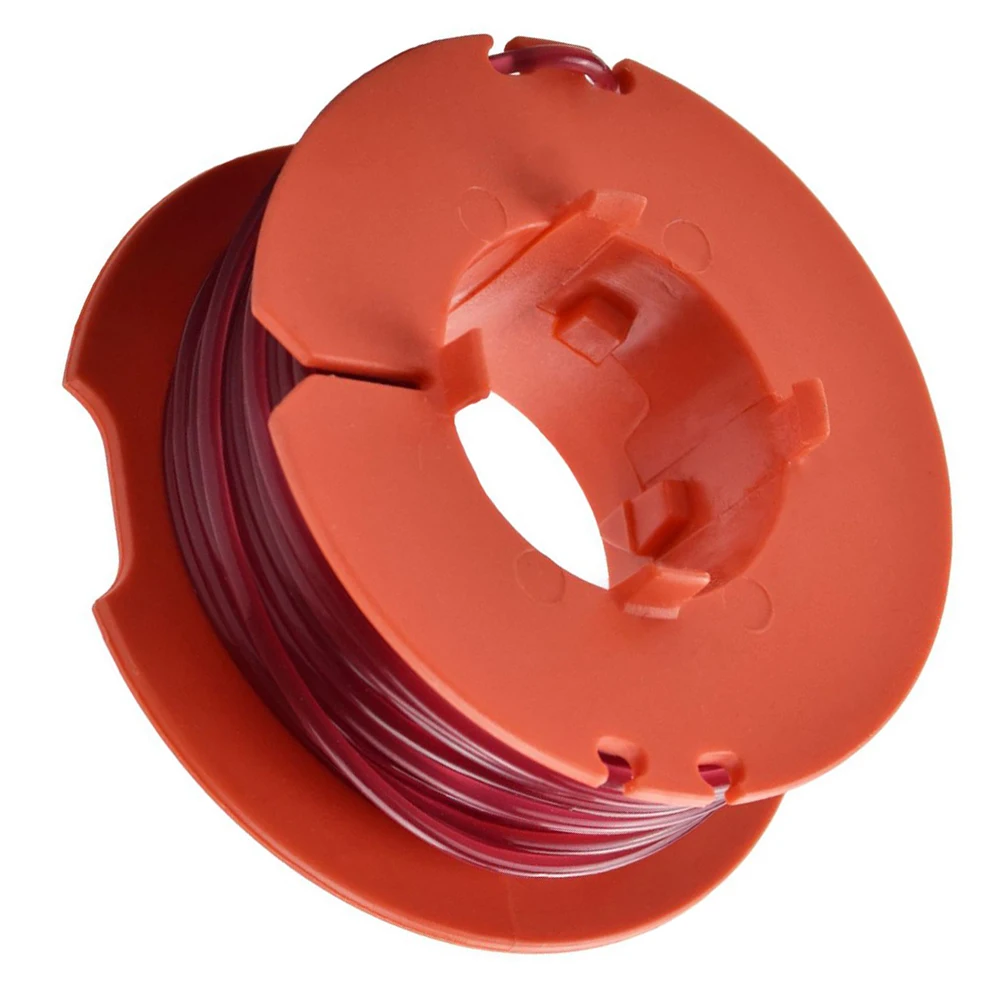 Круглая катушка винно-красного цвета для триммерной лески Bosch ART 23 26 30 Easytrim Combitrim F016800175 1 5 мм, спецификация нейлоновой проволоки