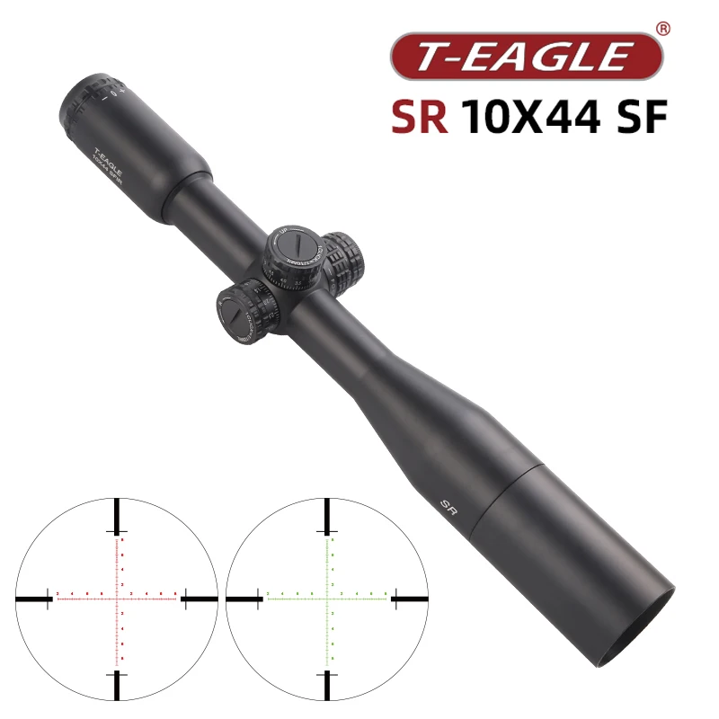 T-Eagle SR10X44 SF оптический фиксированный прицел пневматический ружье Тактическая Винтовка прицел охотничий зрительный оптический коллиматор PCP оружейный прицел SFP