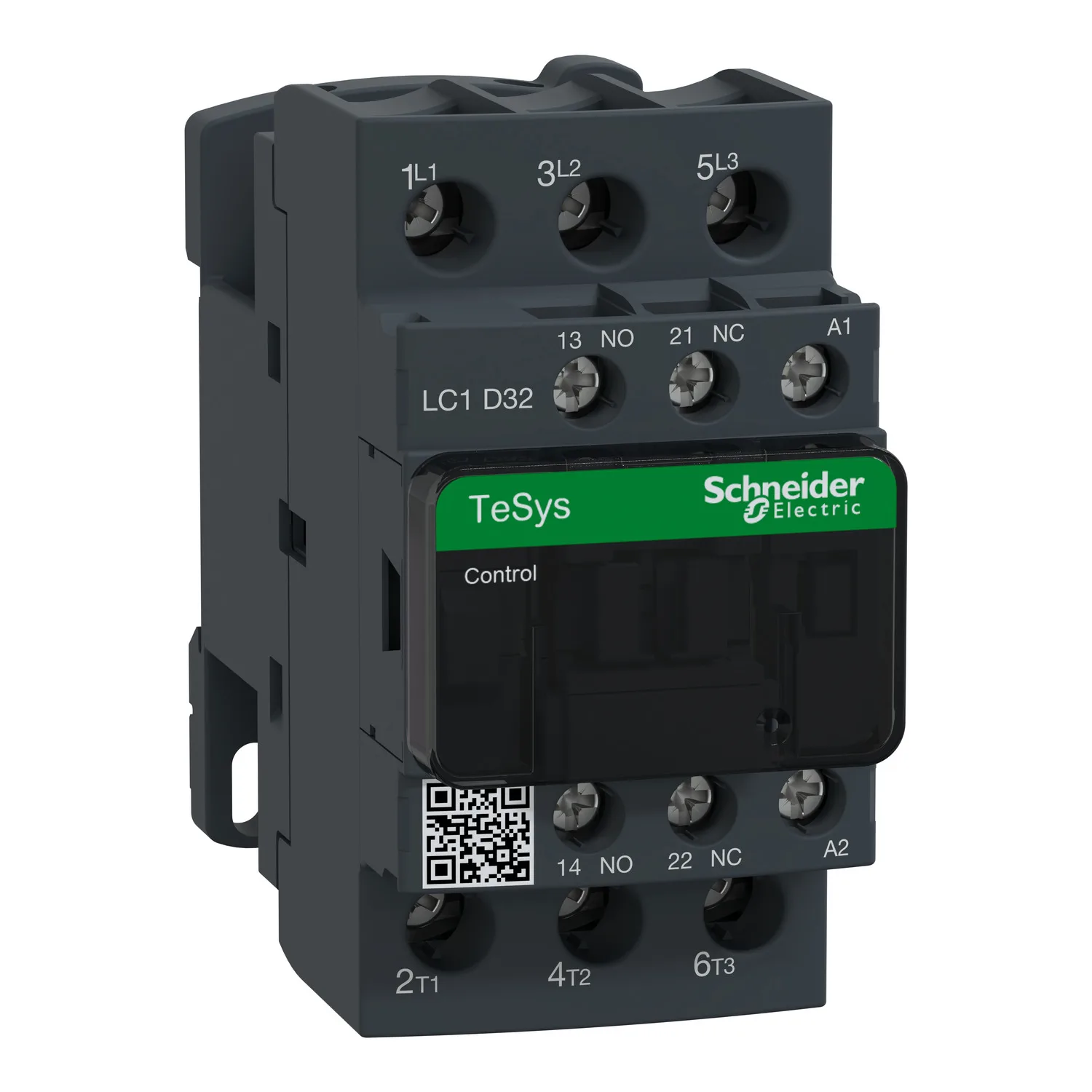 Контактор LC1D32M7C LC1D32M7, TeSys Deca, без реверса, 32 А, 20 л.с. на 480 В переменного тока Электротехническое оборудование