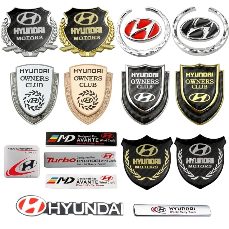 Наклейка на окно автомобиля багажник значок для Hyundai Creta Accent I30 Tucson Elantra Solaris Kona I10 IX35 Encino Azera Veracru Verna Getz
