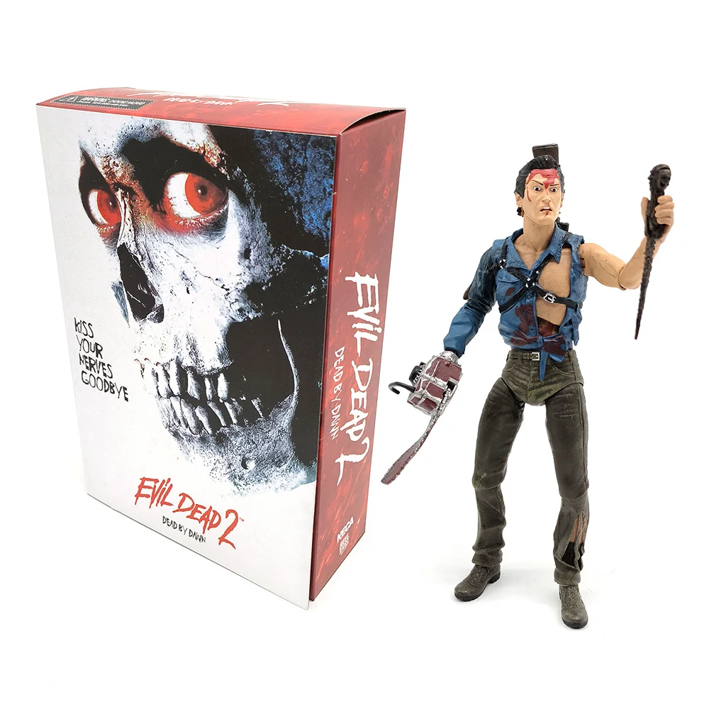 Фигурка NECA Классическая из фильма ужасов, злых мертвецов, 2 мертвецов на рассвете, фигурка зла, элигос, экшн-фигурка, игрушка, ужас, искусственная игрушка