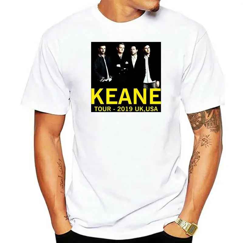 Футболка Keane Uk Tour, футболка Handbill Music Band Rock 2022, забавная футболка для взрослых и детей для молодежи, футболка The Elder среднего возраста