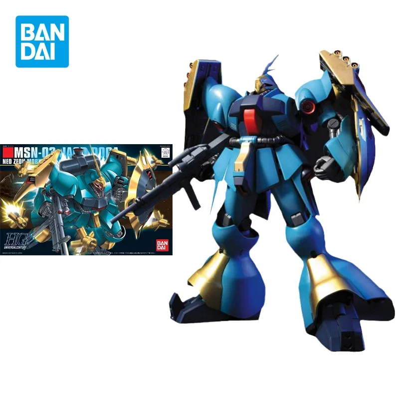 Оригинальная модель Bandai Gundam, Комплект аниме-фигурок HGUC1/144 MSN-03 JAGD, фигурки героев, коллекционные игрушки, украшения, подарки для детей