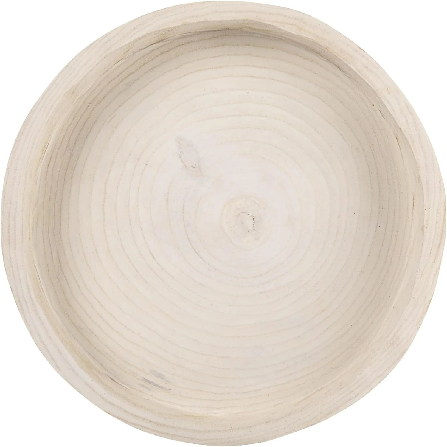 Фото Exquisite Rustic Farmhouse Style Hand-Carved Whitewashed Paulownia Wood Tray - Beautiful Unique Artisan Crafted Serving Platter №4