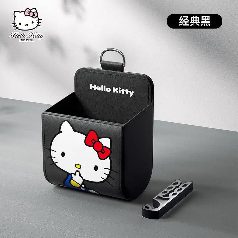 Милый ящик для хранения в автомобиле Hello Kitty, настенный вентиляционный отверстие, многофункциональный красивый ящик для хранения, модный праздничный подарок (art.: 3920d14d566f1) - 3920d14d566f1