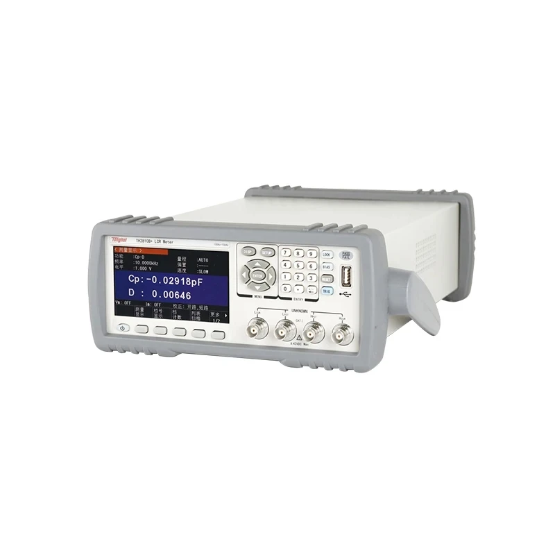 Фото Tonghui TH2810B+ Измеритель емкости LCR Bridge Цифровой измеритель LCR для измерения компонентов №5