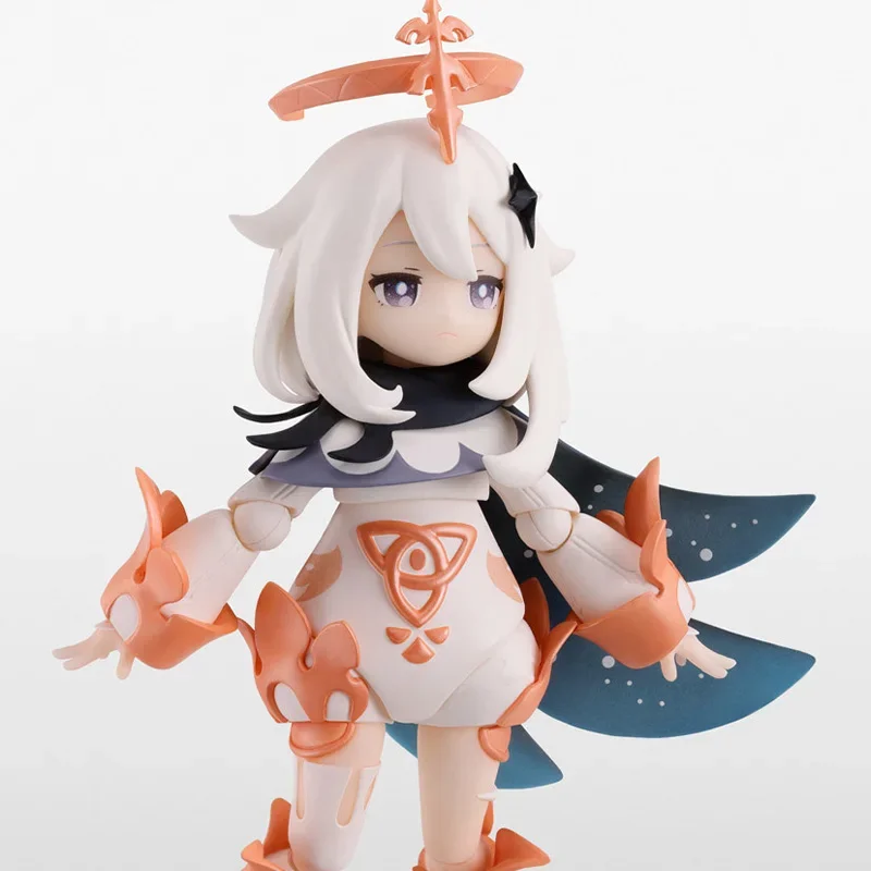 Фото В наличии Bandai Original S.H.Figuarts SHF GENSHIN IMPACT PAIMON аниме фигурка модель готовая игрушка в подарок для детей №2