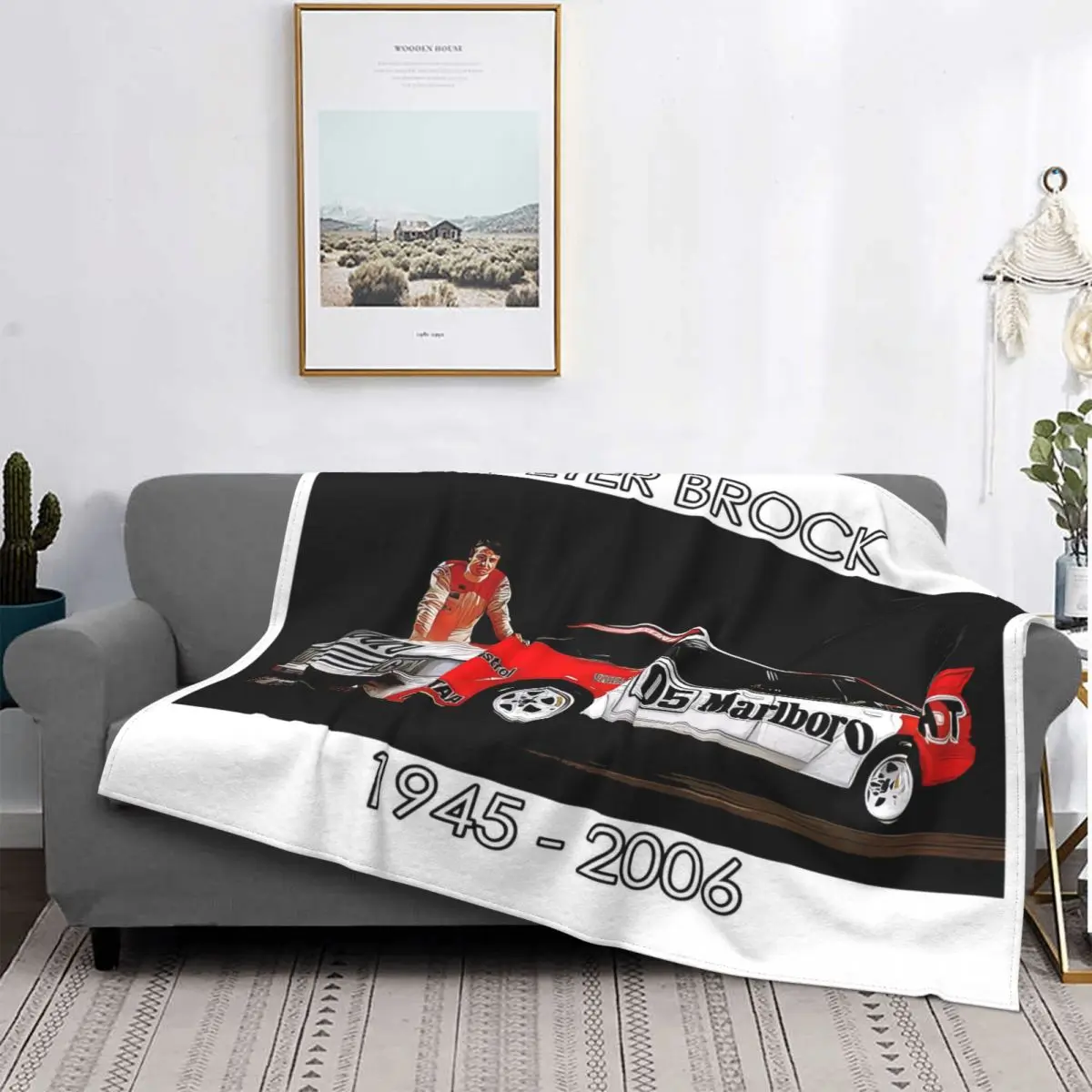 Ультрамягкое Флисовое одеяло RIP Peter Brock An