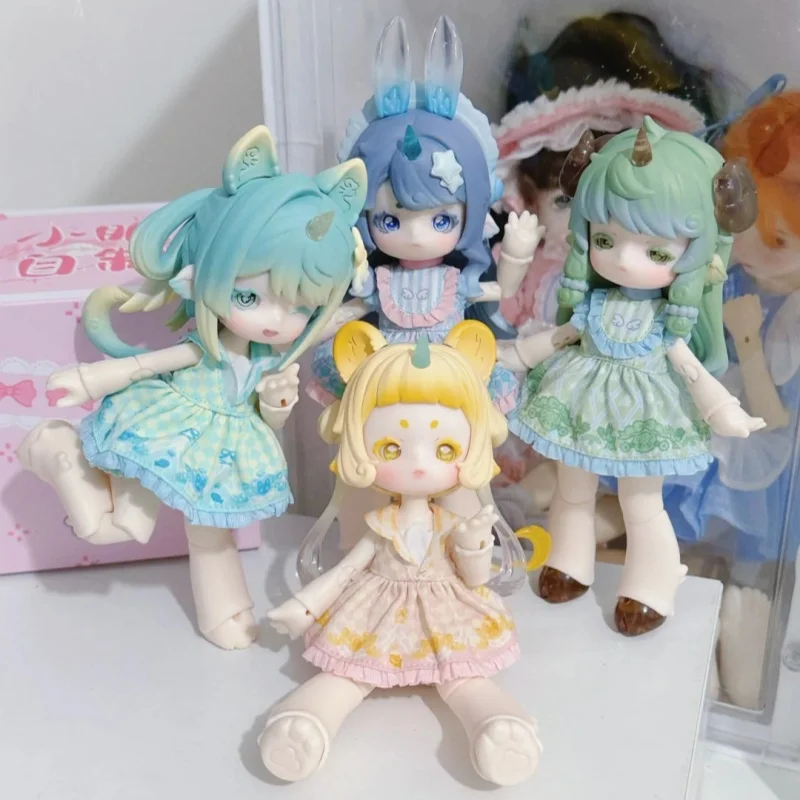 Penny'S Box Antu Cute Beast Magic Series Blind Box 1/6 Bjd Ball Doll Beast Body Аниме Передвижной Модный Сюрприз Подарки На День Рождения