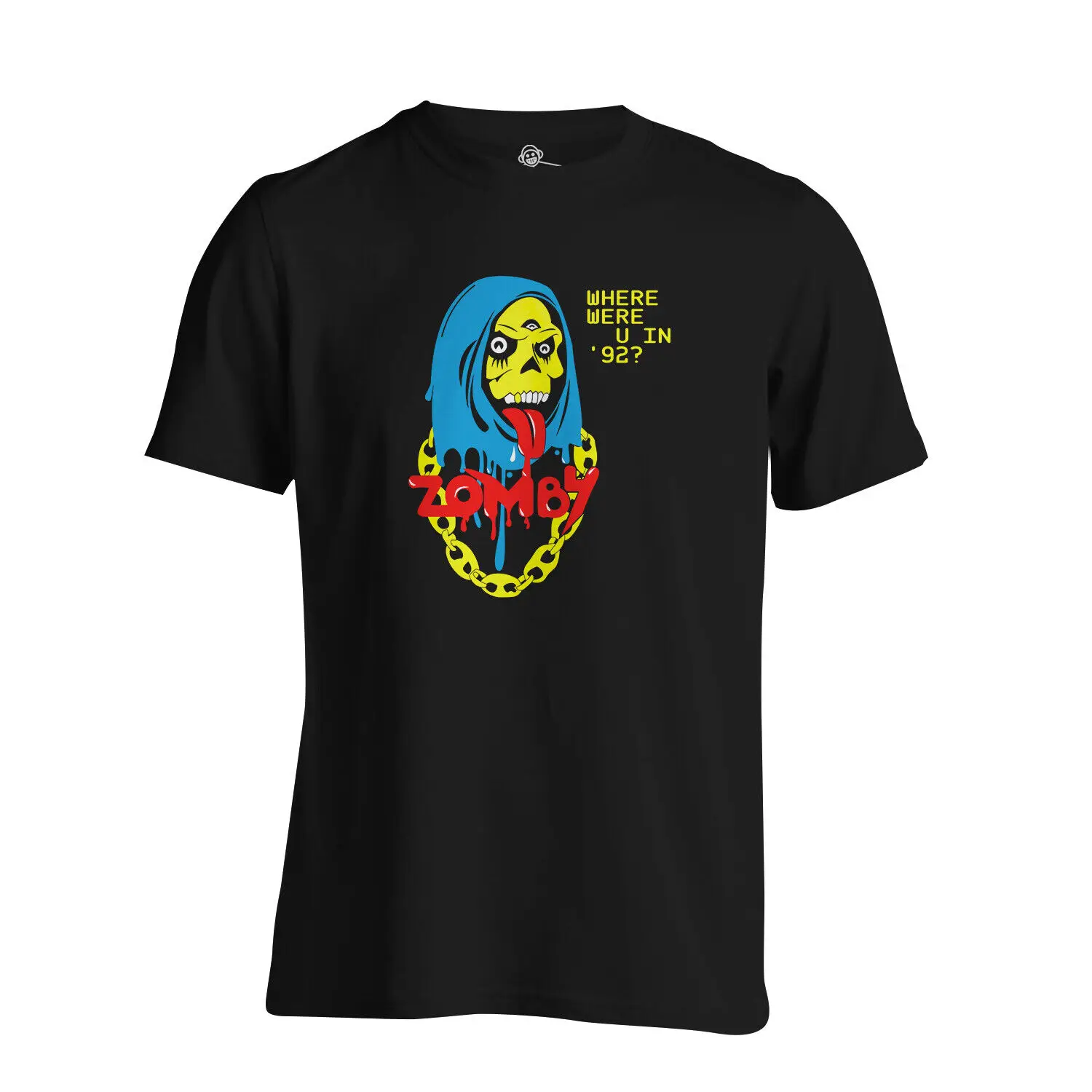 Футболка Zomby, где вы в 92, Рейв дубстеп, джунгли, брейд хардкор