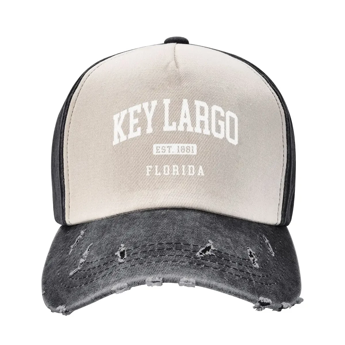 Key Largo Sports Style Established 1881 FL Бейсбольная кепка Trucker Hat зимние шапки для мужчин шапки по запросу Бейсбольная мужская женская кепка