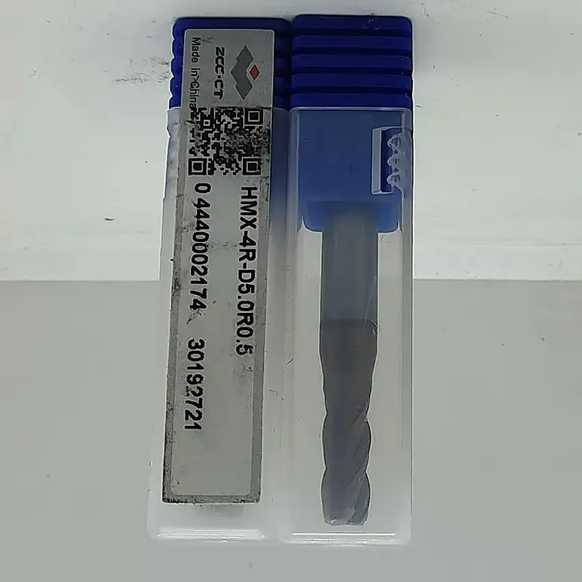 HMX-4R-D5.0R0.2/HMX-4R-D5.0R0.5/HMX-4R-D5.0R1.0/HMX-4R-D6.0R0.2/HMX-4R-D6.0R0.5/HMX-4R-D6.0R1.0 ZCC.CT 4-зубы концевые фрезы 4T Mill