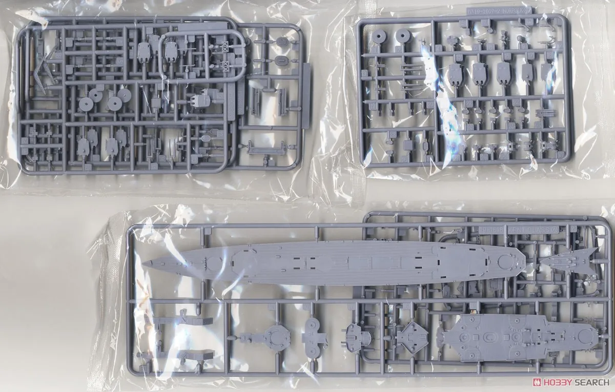 Фото Статическая собранная модель Aoshima-05671 масштаб 1/700 для комплекта моделей HMS Kent Heavy Cruiser №4