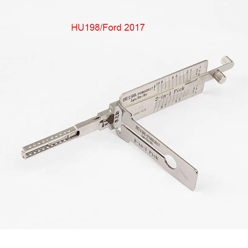 Оригинальная пилка LISHI HU198/ IGN/Dr/Bt 2-в-1 на 2017 год, новые восьмисетные инструменты
