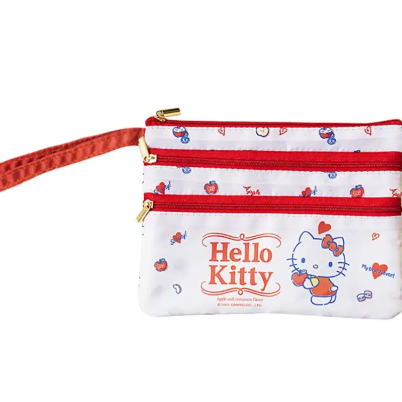 Sanrio Hello Kitty My Melody Kuromi сумка для хранения пенал Лидер продаж предмет Kawaii мультфильм на открытом воздухе портативный большой емкости