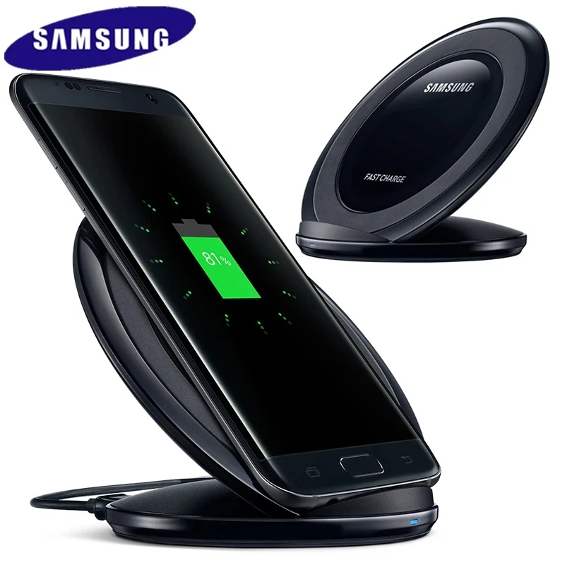 Samsung Galaxy S22 S21 S20 S10 S9 S8 Plus S7 Edge Pengisi Daya nirкабель Pengisi Daya Cepat Berdiri для Galaxy Note 8 9 10 20 U