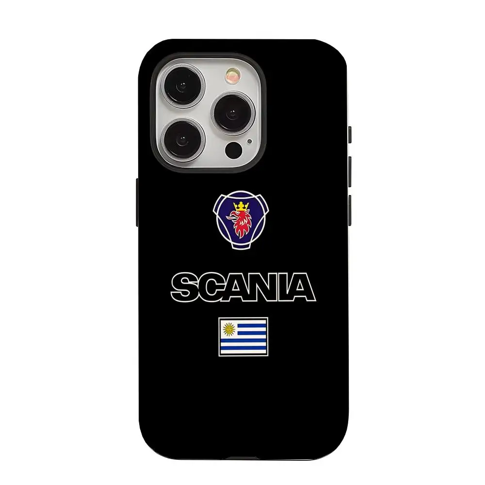 Фото Чехол для телефона Scanias Saabs Truck для iPhone 16, 15, 14, 13, 12, 11 Pro Max Samsung S24 S25 23 20FE глянцевая пленка HD №4
