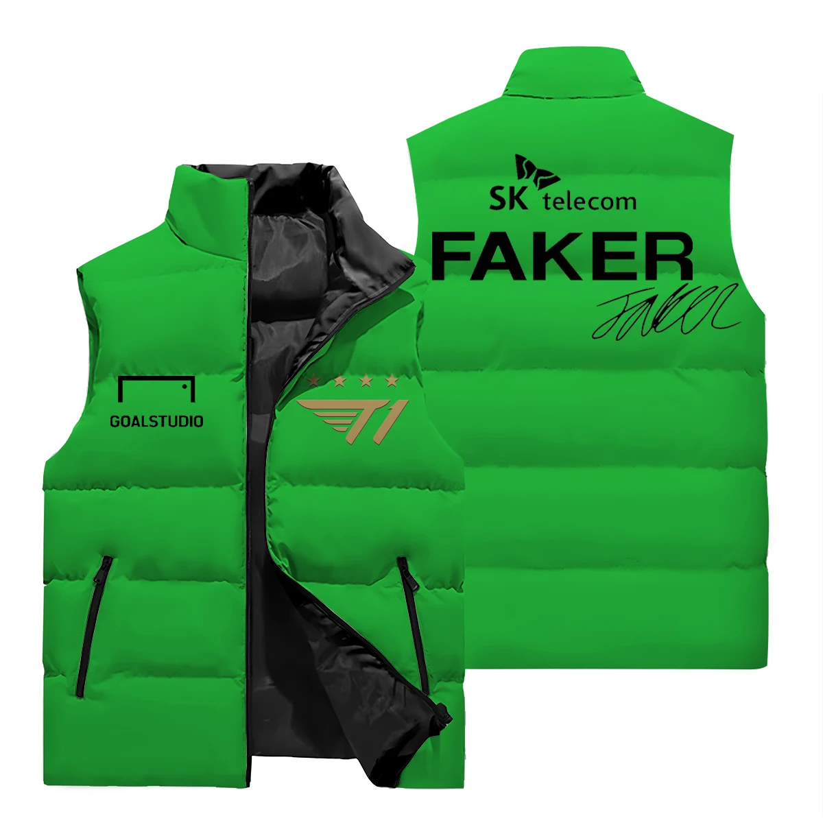 Фото Лидер продаж HardsheT1 Worlds Uniform Esports Team Jersey LOL Games Faker Fan Support Unisex Oversized Куртка с капюшоном Пользовательское имя №2