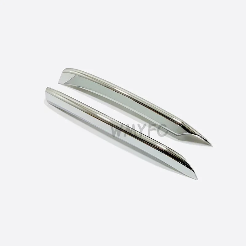 Фото ABS Chrome для Hyundai Elantra CN7 2020 2021 2022 аксессуары автомобильные задние противотуманные декоративные полосы накладка наклейка автостайлинг 2 шт. №2