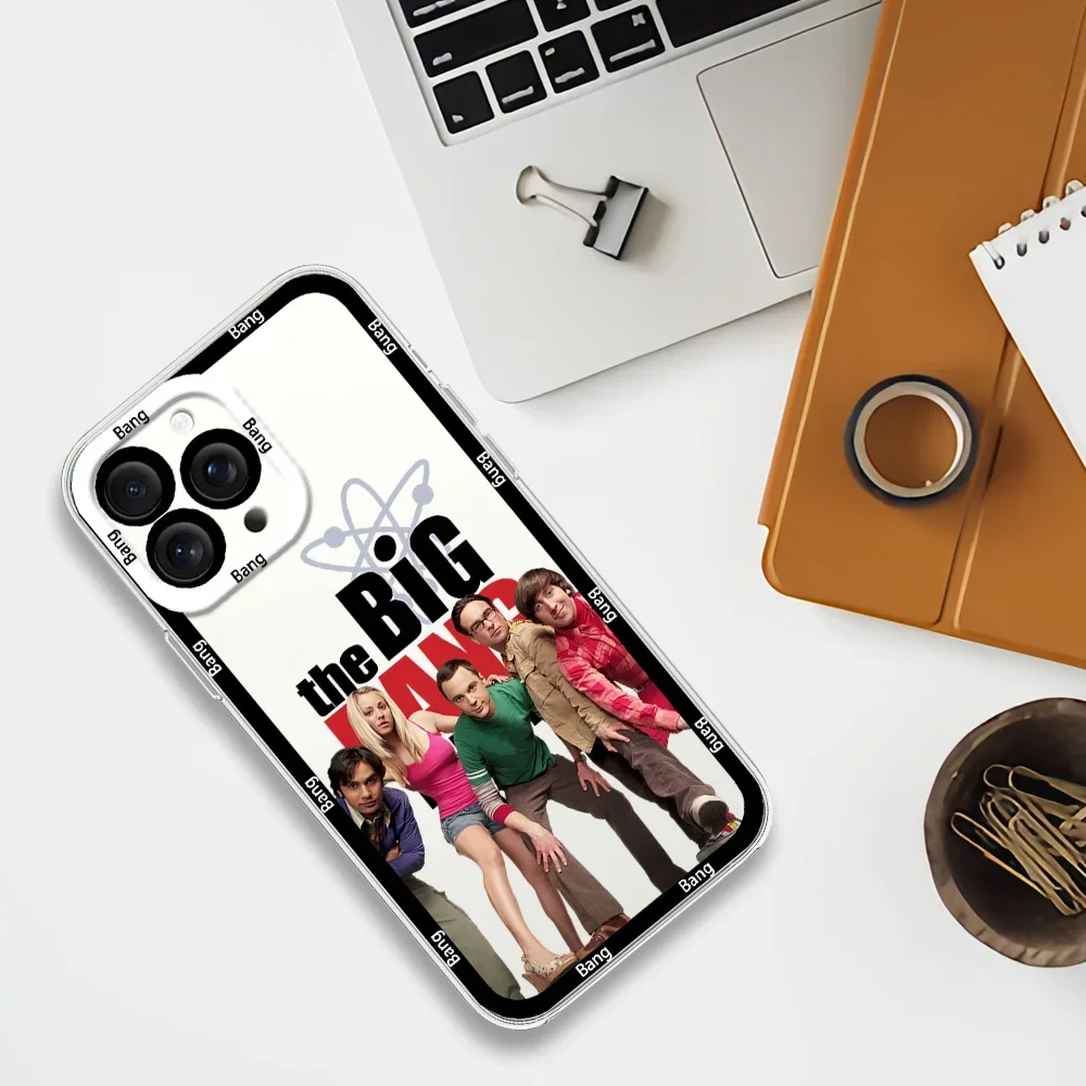 Фото Classic Tv The Big Bang Theory For Samsung A31 A55 S20 S21 S22 S23 S24 Fe Plus Ultra Transparent Border Shell №4