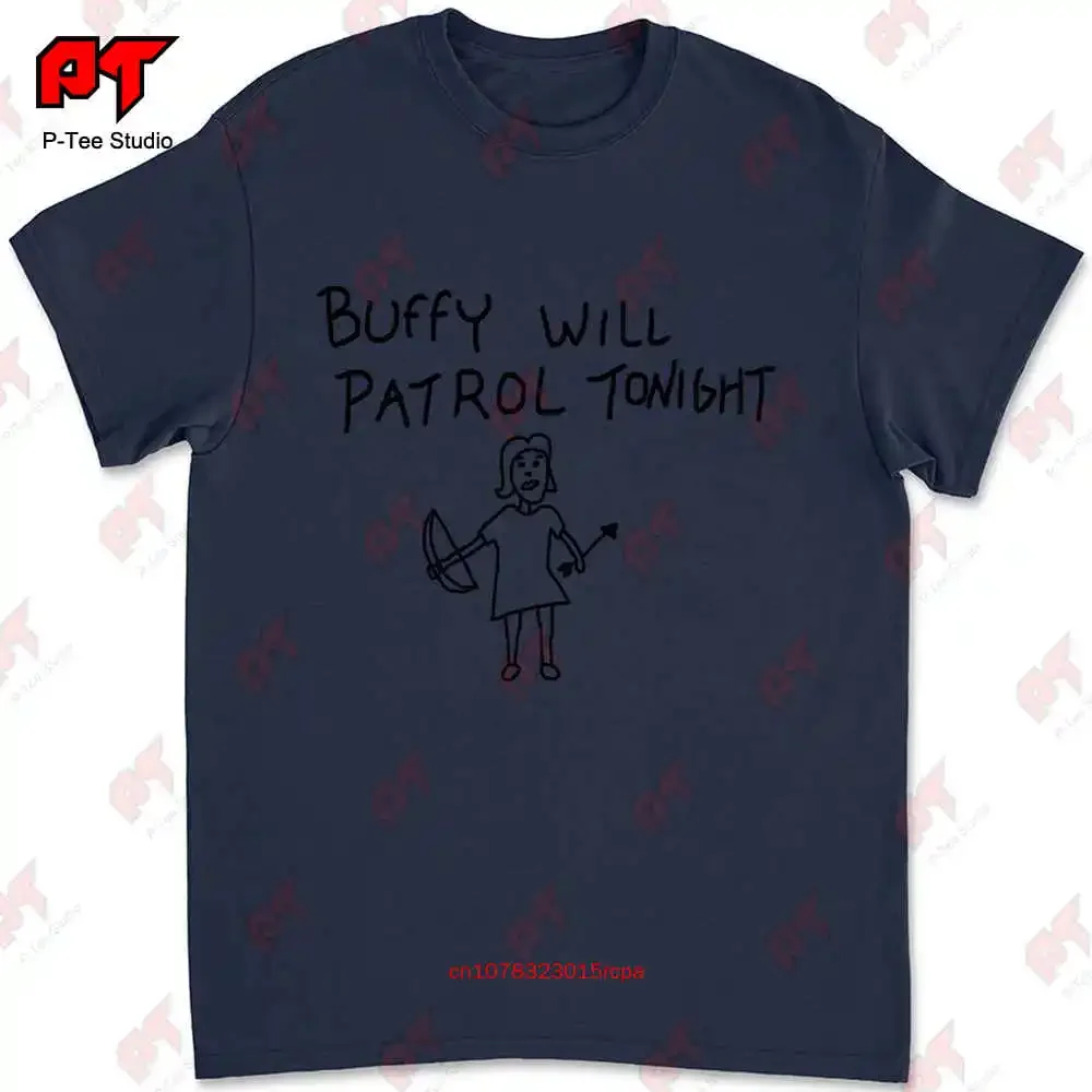 Фото Футболка Buffy The Vampire Slayer Buffy Will Patrol Tonight LOEN №2