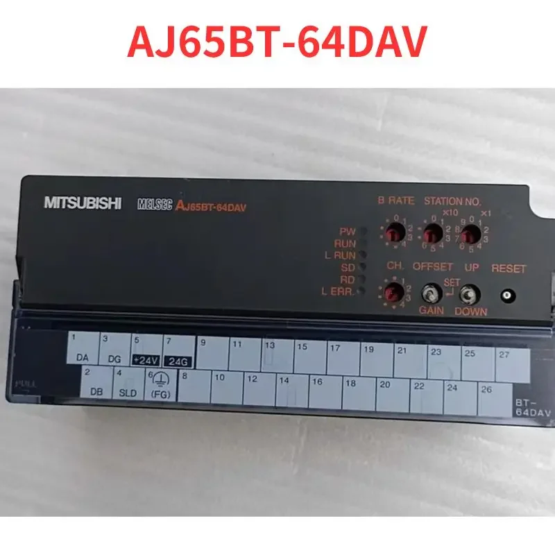 Б/у модуль CCLINK AJ65BT-64DAV Функциональный тест ОК