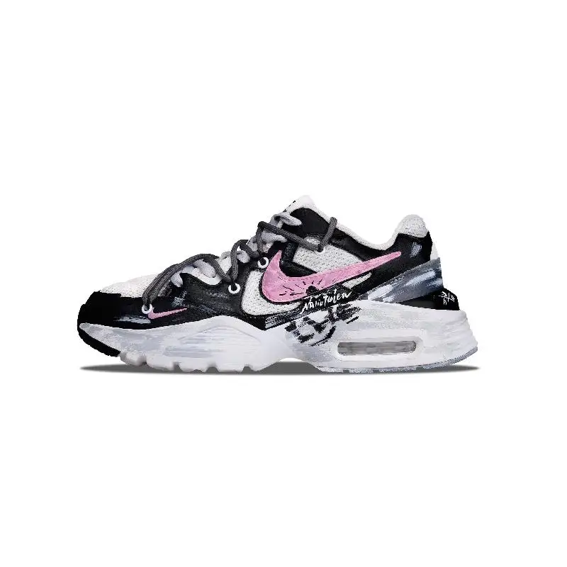【Настроить】Nike Air Max Fusion кроссовки женские низкие розовые кроссовки CJ1671-100