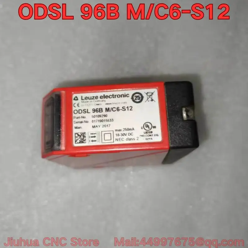 Подержанный тест функции функции лазерного дальномера ODSL 96B M/C6-S12 обычно