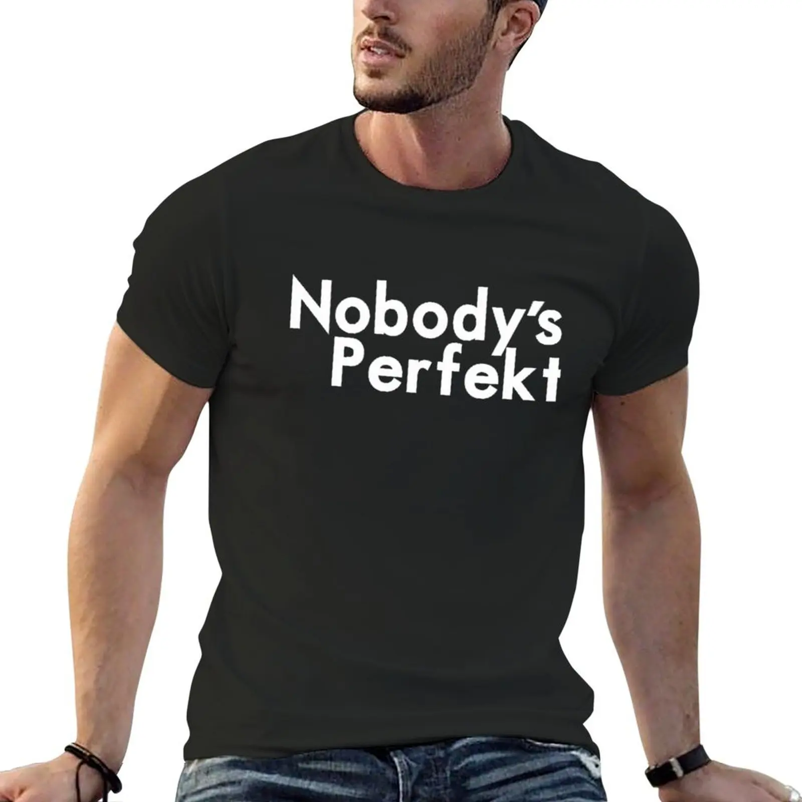Футболка Nobodys идект, футболки в стиле аниме, женская одежда, топы, рубашки, футболки с графическим рисунком, мужские винтажные футболки