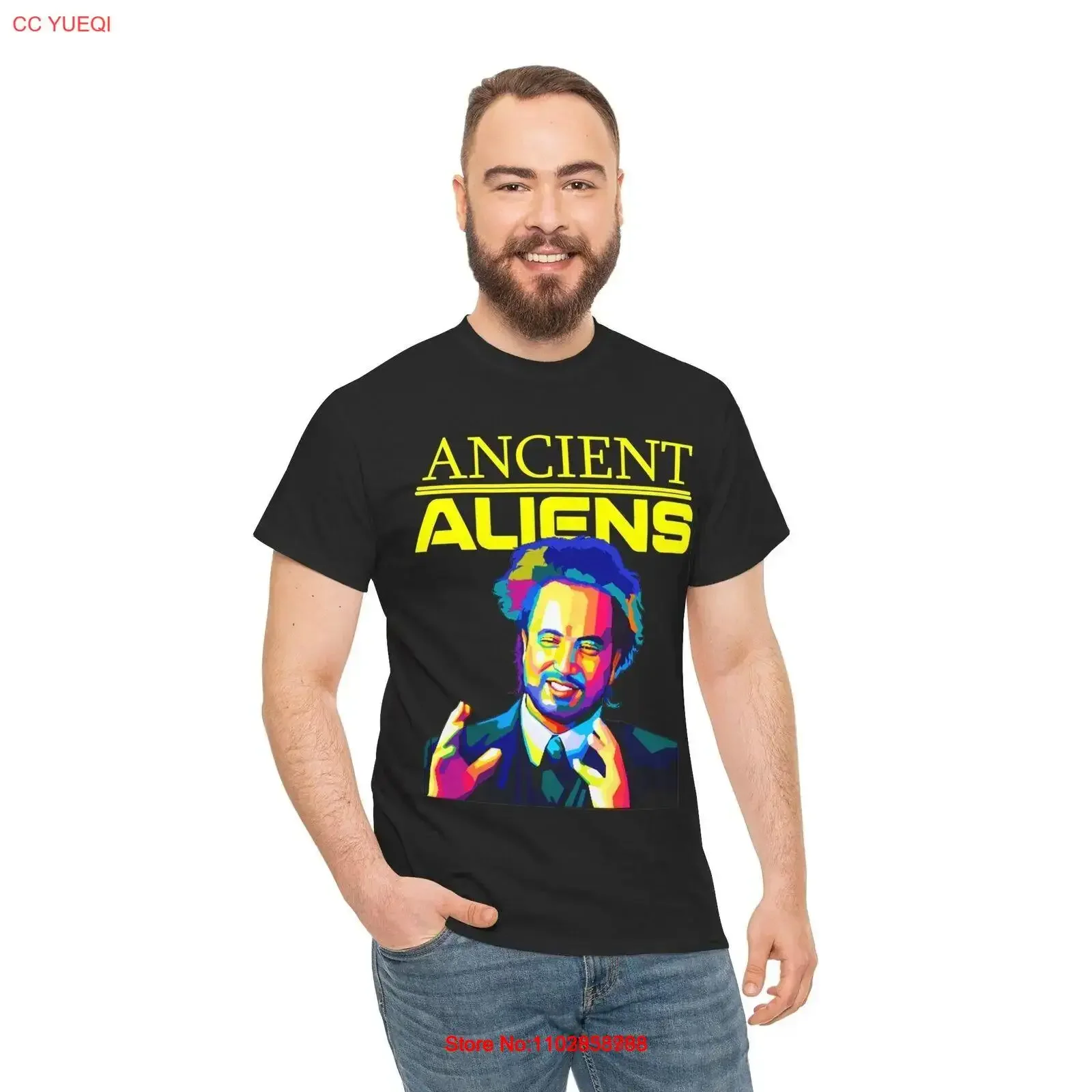 Футболка унисекс с короткими рукавами Ancient Aliens Georgio
