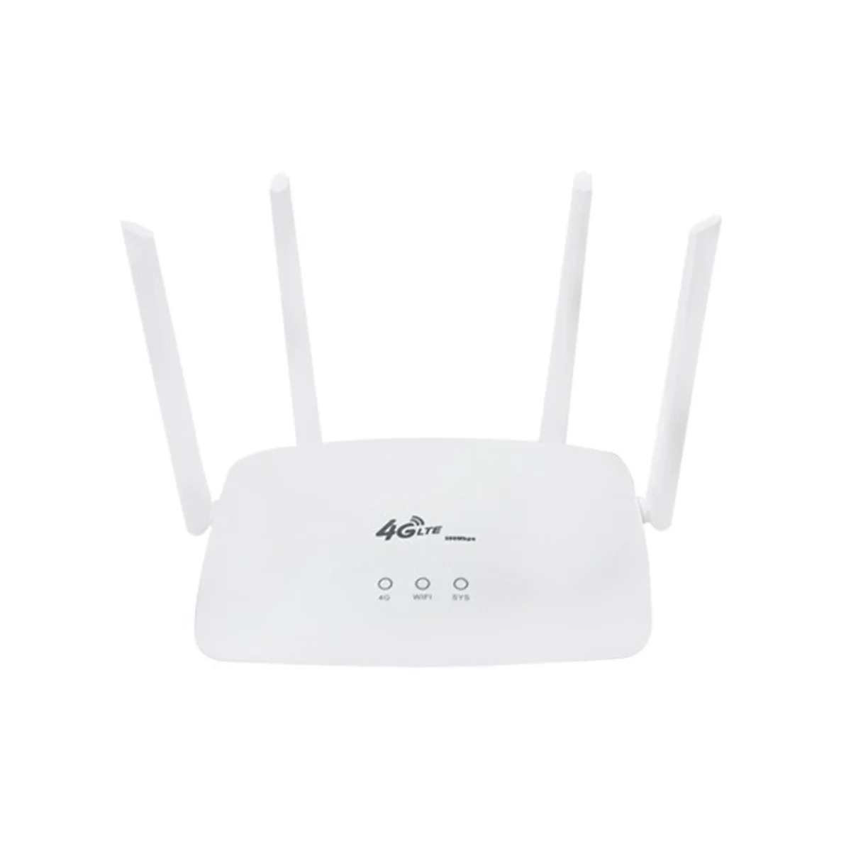 Беспроводной маршрутизатор 4G CPE 300 Мбит/с, Wi-Fi роутер, ретранслятор, SIM-карта, роутер Wi-Fi LTE RJ45 WAN/LAN, беспроводной модем, европейская вилка